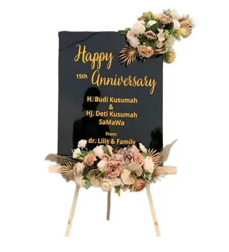 Papan Bunga Akrilik Kalilunjar